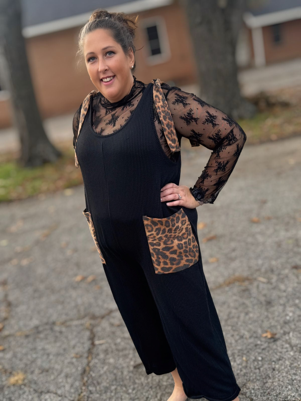 Wild About You Cropped Romper