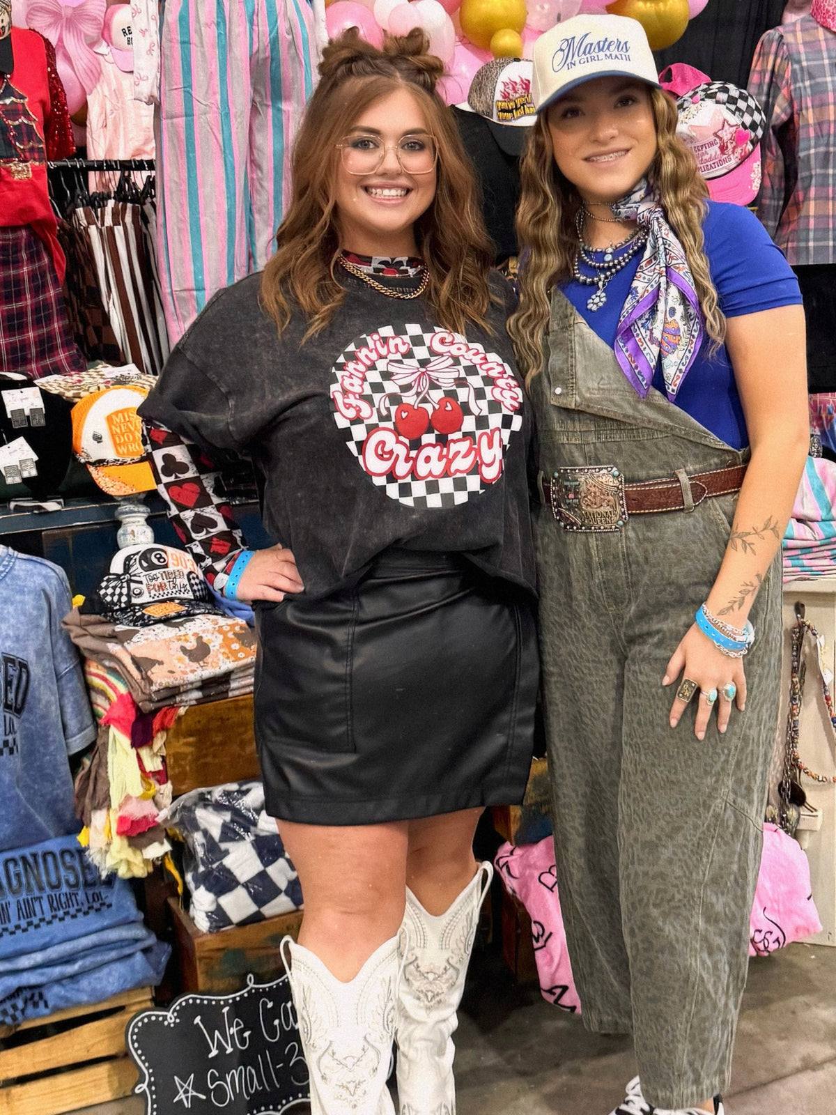 Fannin County Crazy Tee-Checker