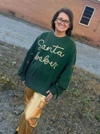 Santa Baby Tinsel Sweater