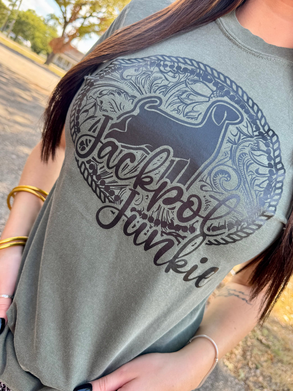 Jackpot Junkie-Lamb Tee
