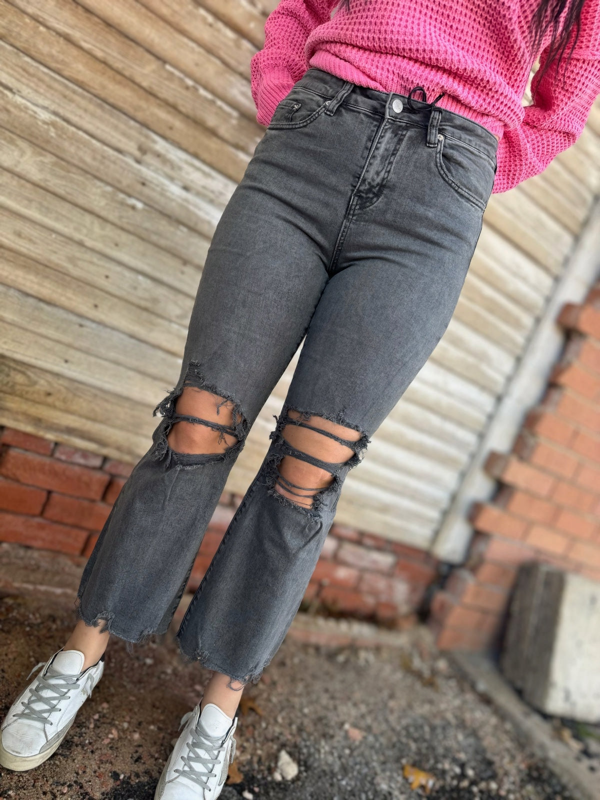 Mica Smoke Vintage Jeans