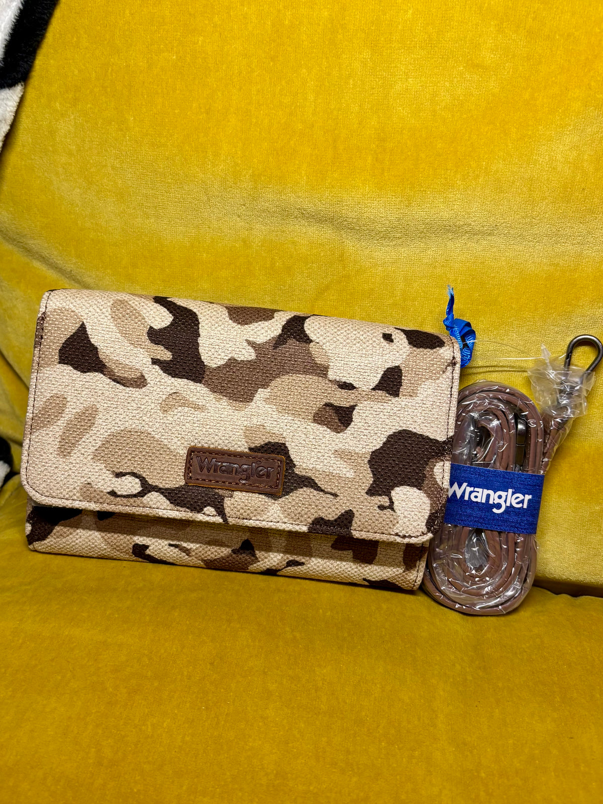 Wrangler Camo Brown Wallet
