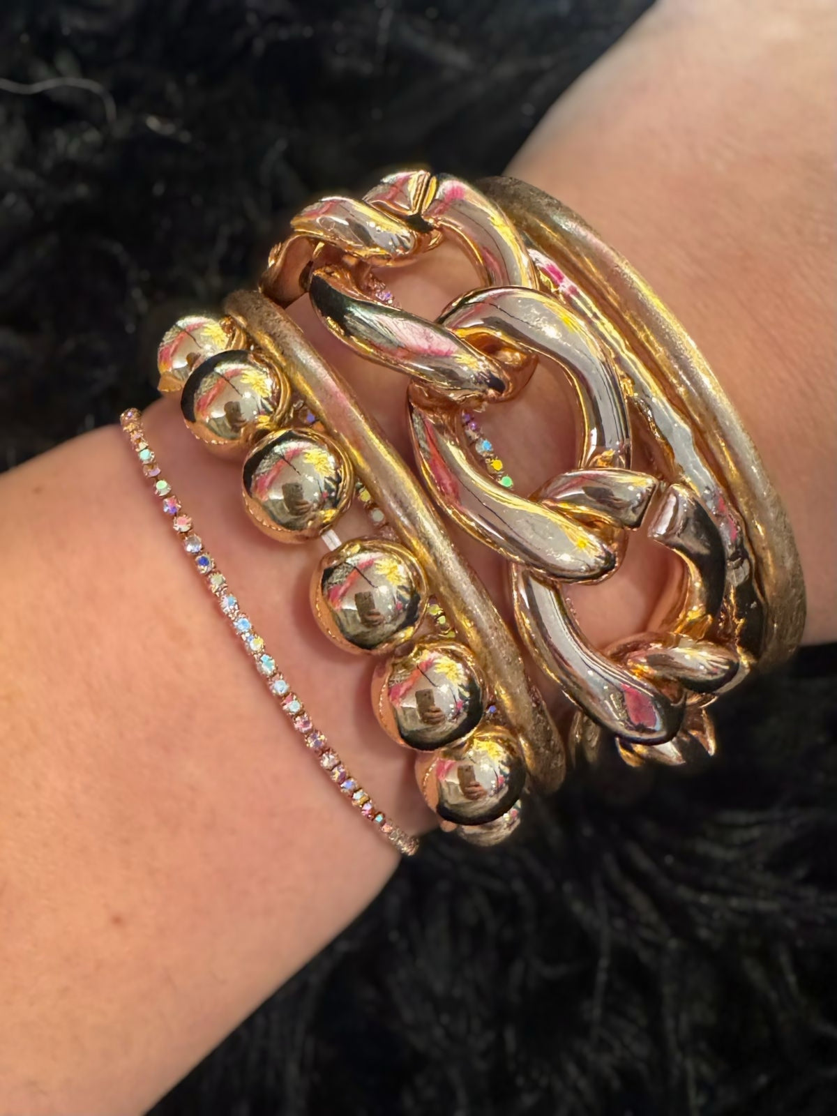 The Golden Hour Bracelet Set