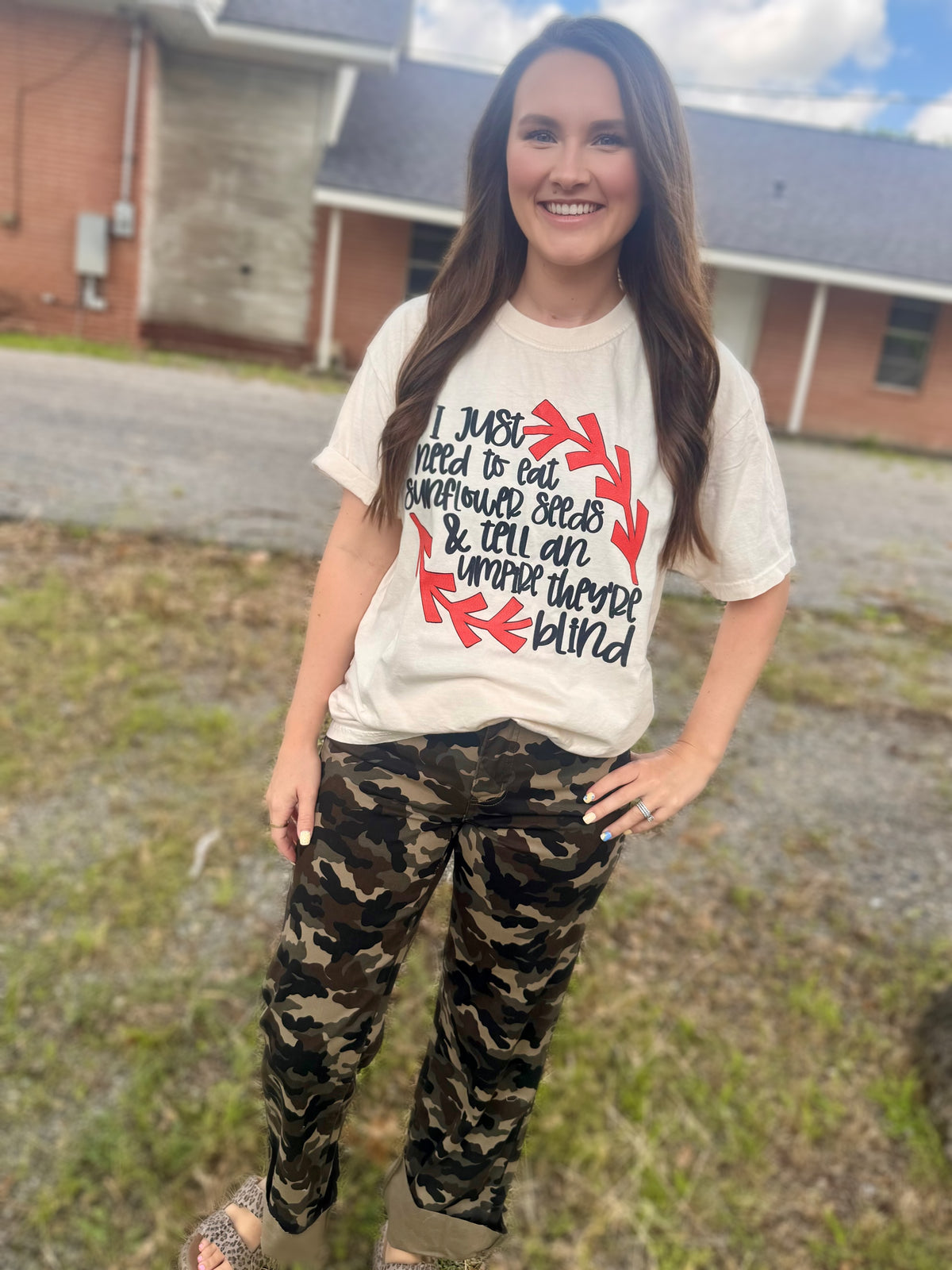 Tell An Ump Their Blind Tee