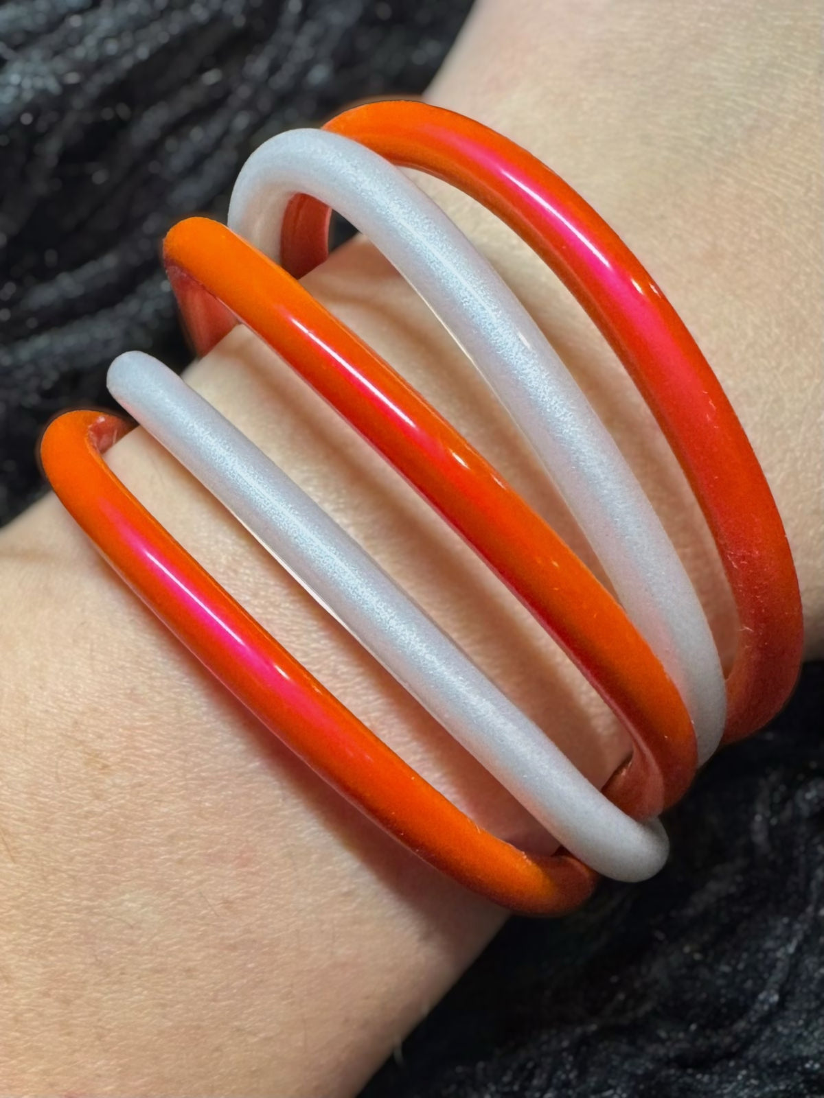 The Spunky Girl Jelly Bracelet Set