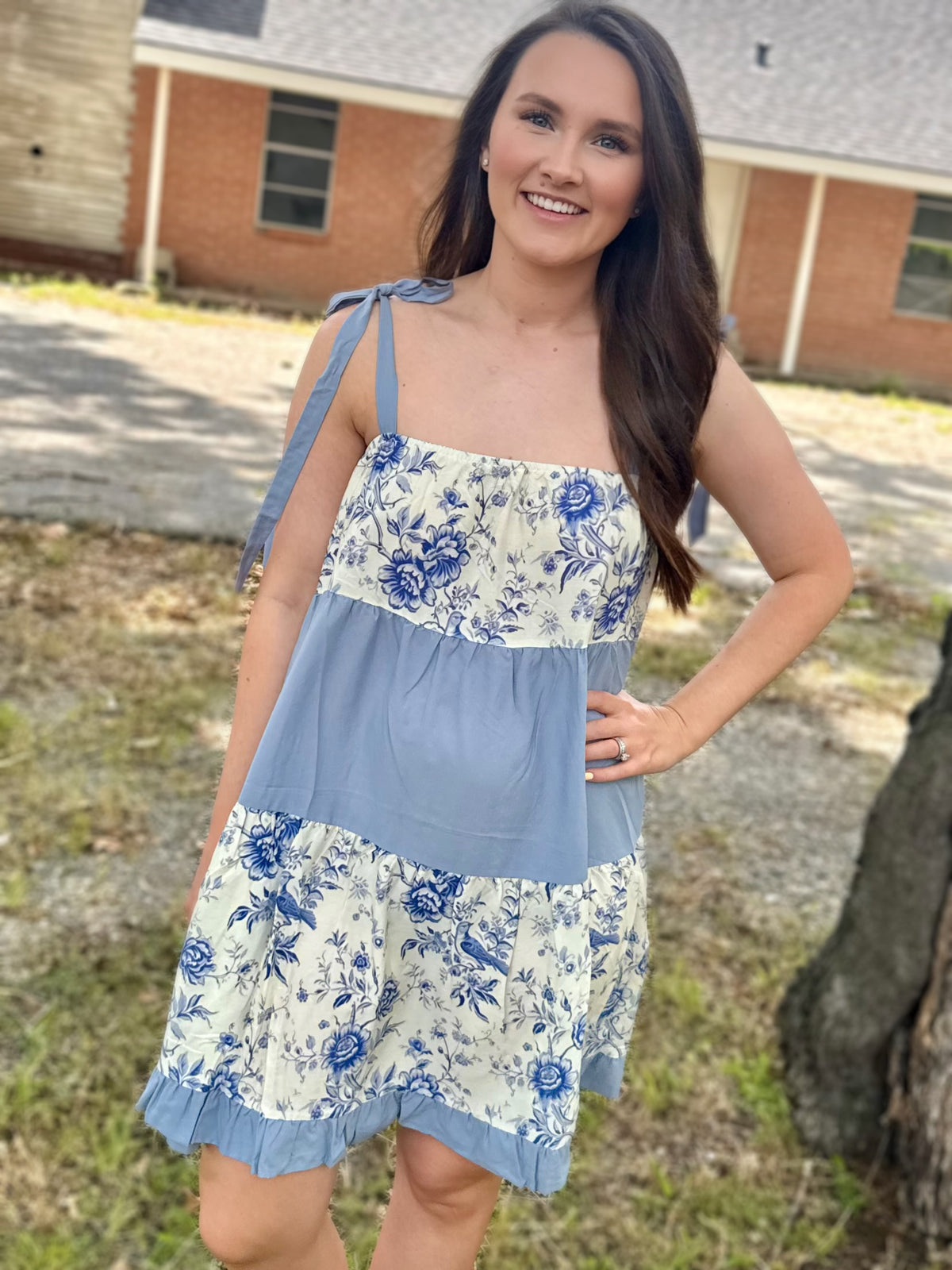 Garden Party Floral Dress