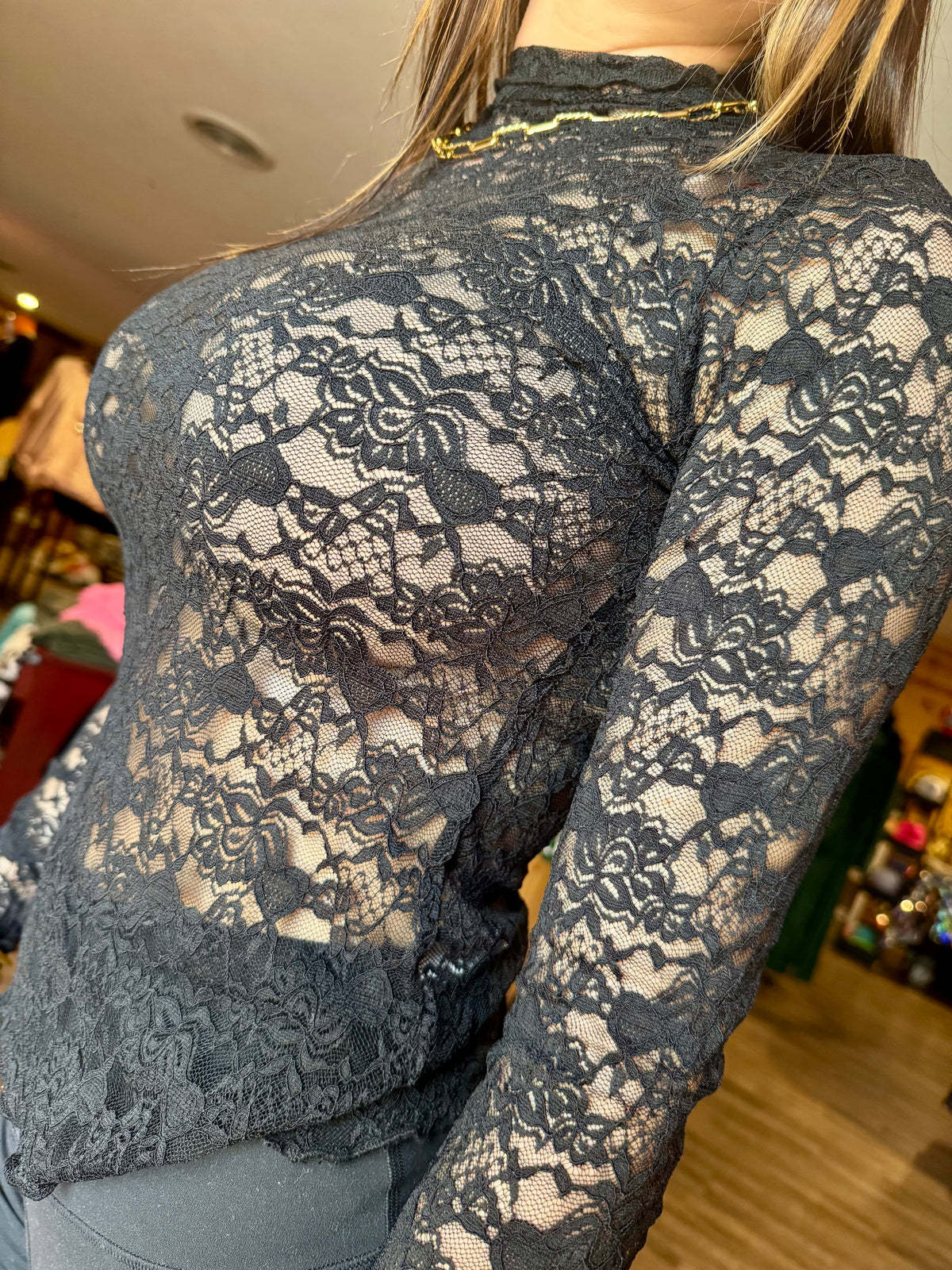 Black Lace Underlay