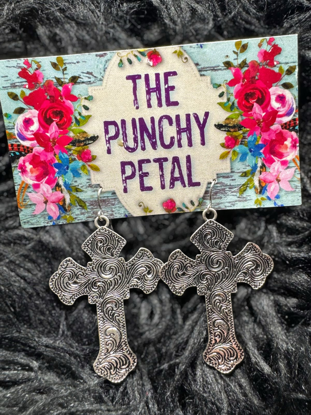 The Western Cross Earrings