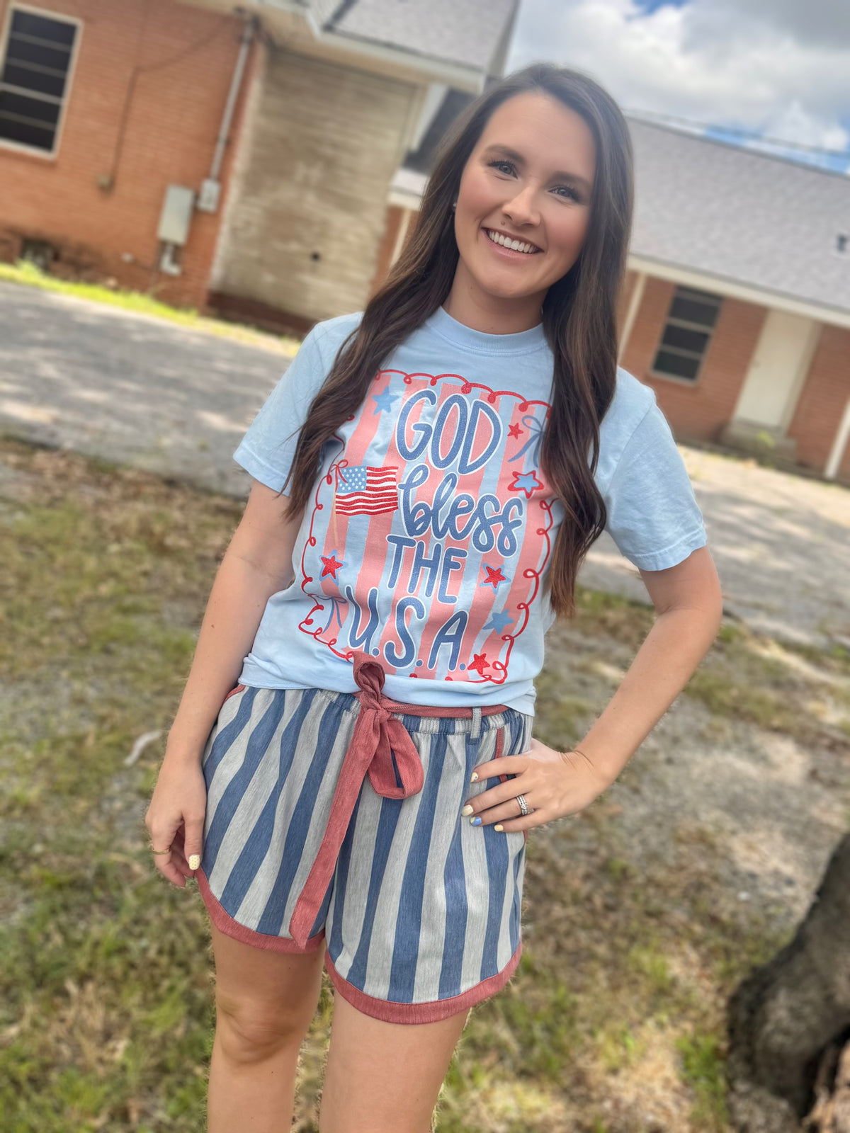 Let Freedom Ring Shorts