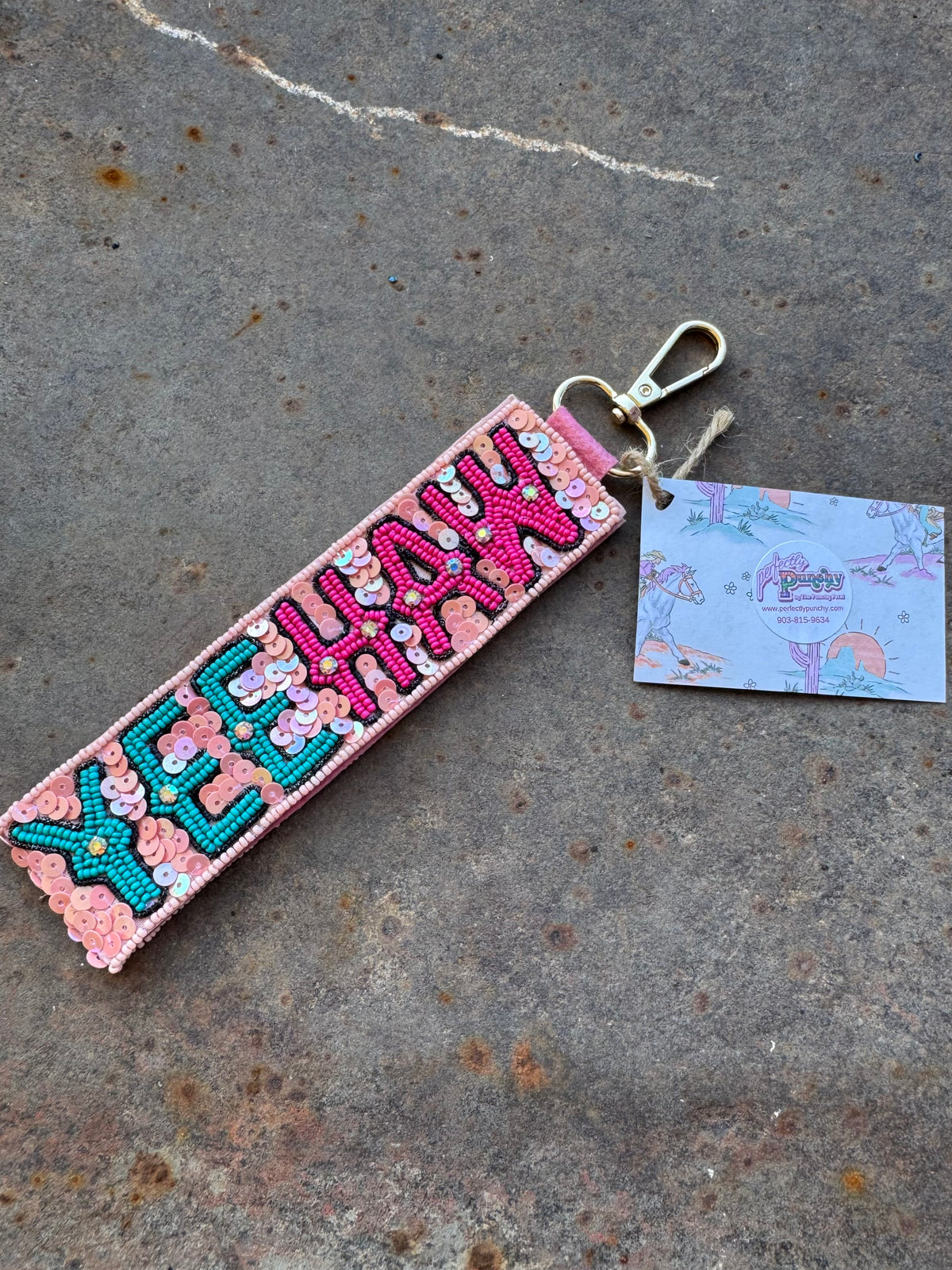 The Yeehaw Keychain
