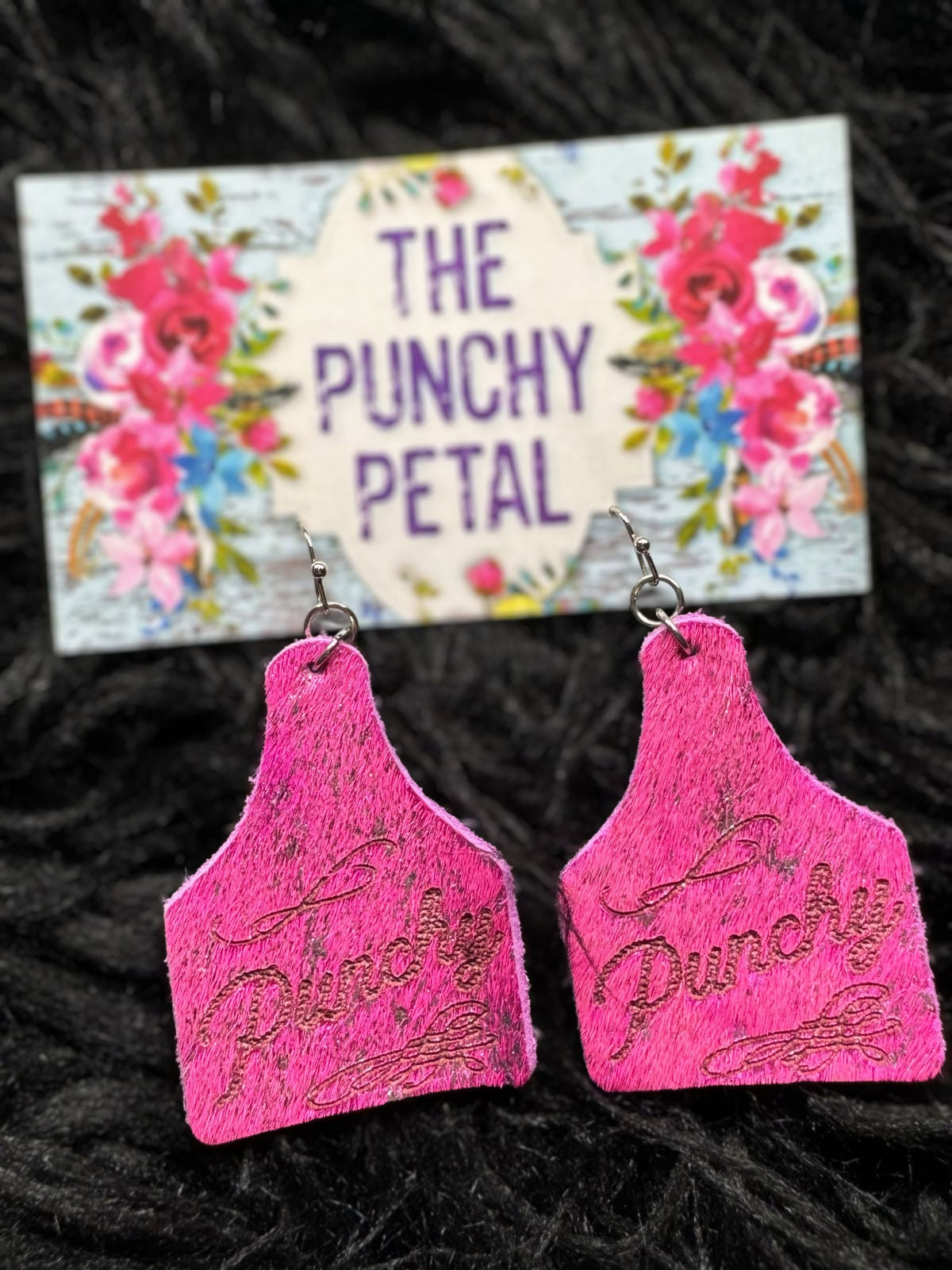 The Punchy Pink Earrings