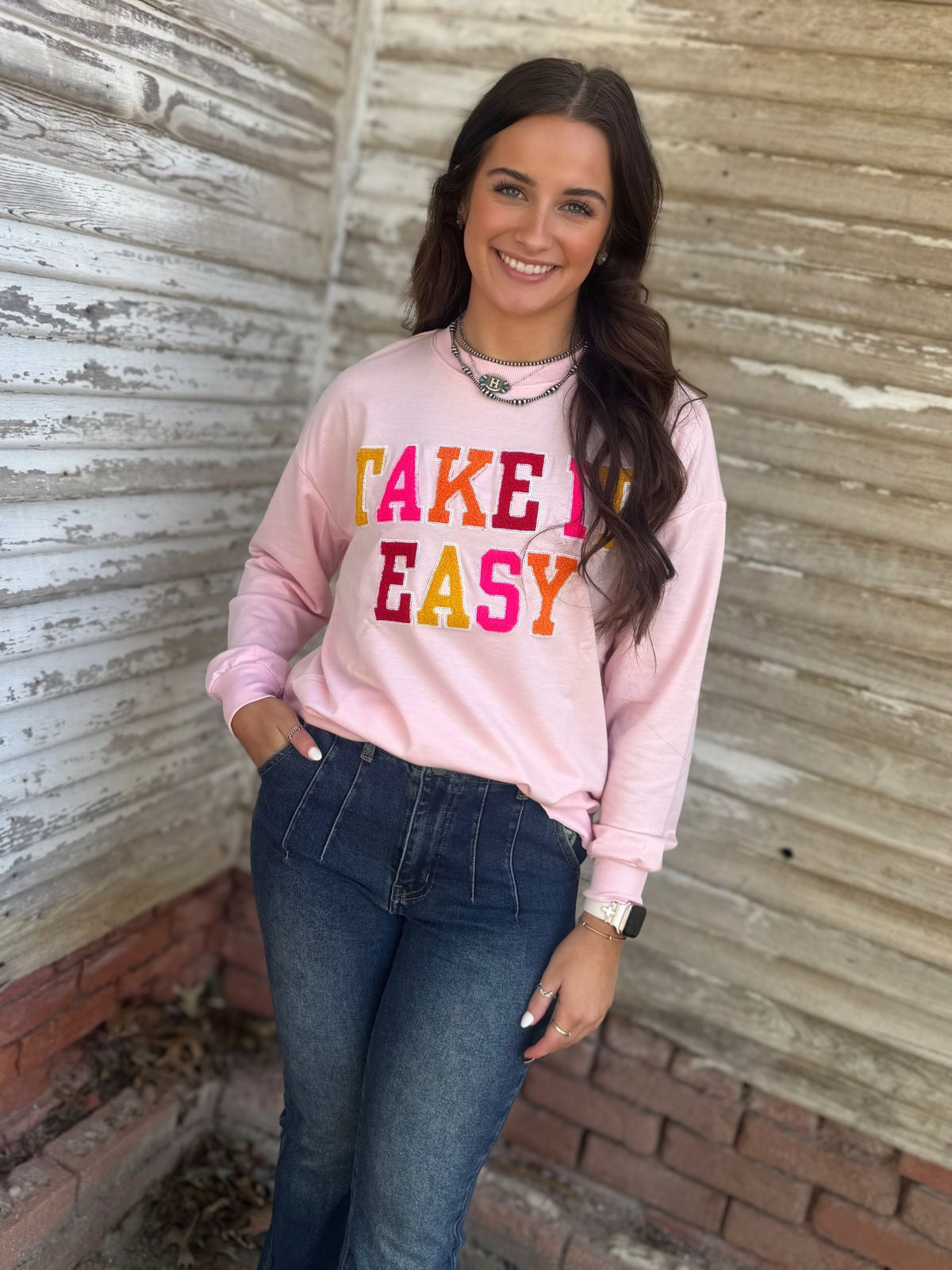 Take It Easy Lightweight Sweatshirt