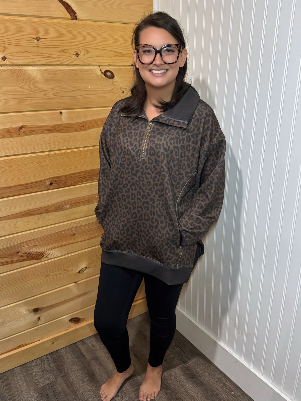 Wild At Heart 3/4 Zip Jacket