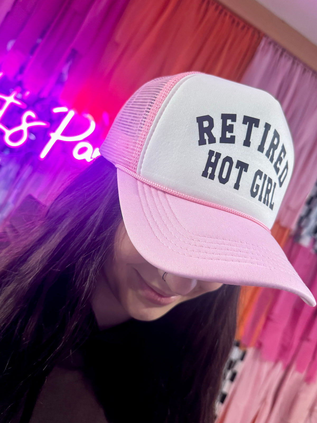 Retired Hot Girl Cap