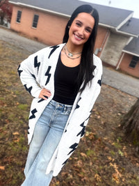 Lightening Bolt Cardigan