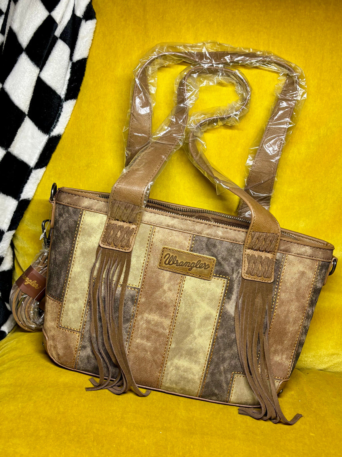 Wrangler Patchwork Purse
