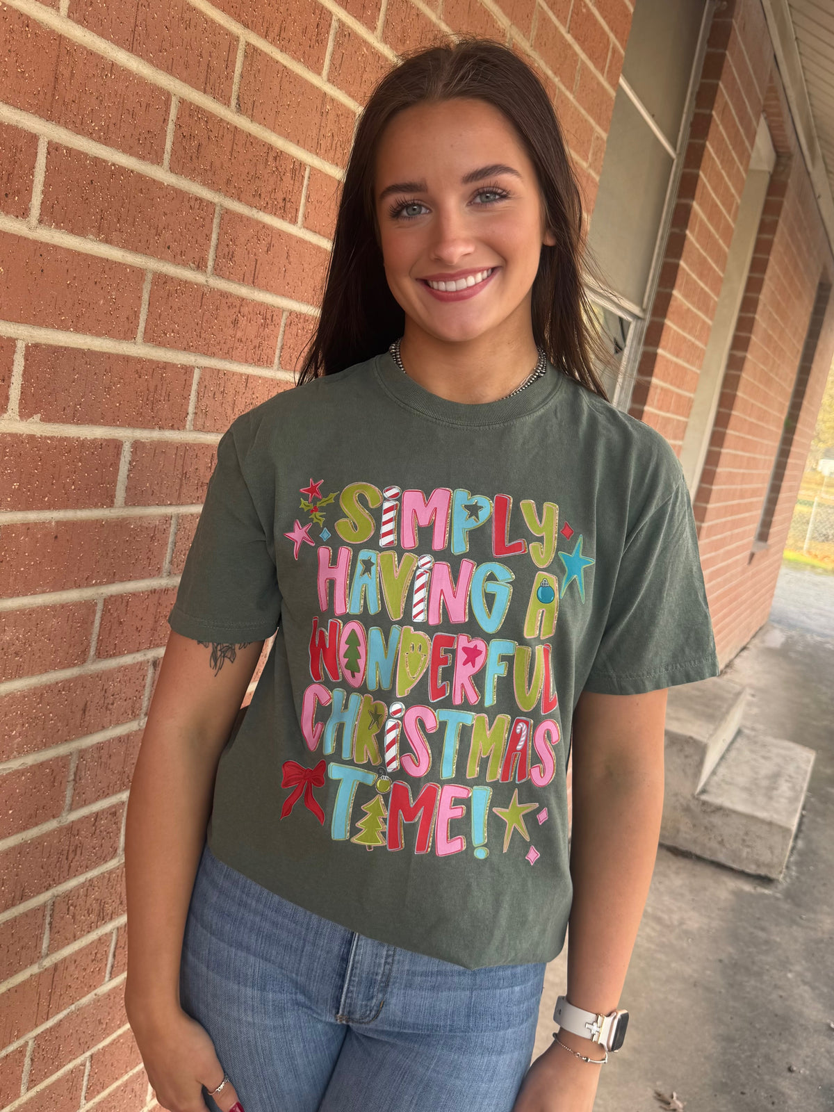 Simply Having A Wonderful Christmas Tee
