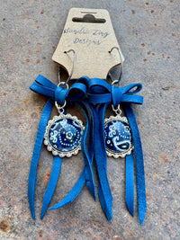 Sandra Ling Bows and Bandanas Earrings