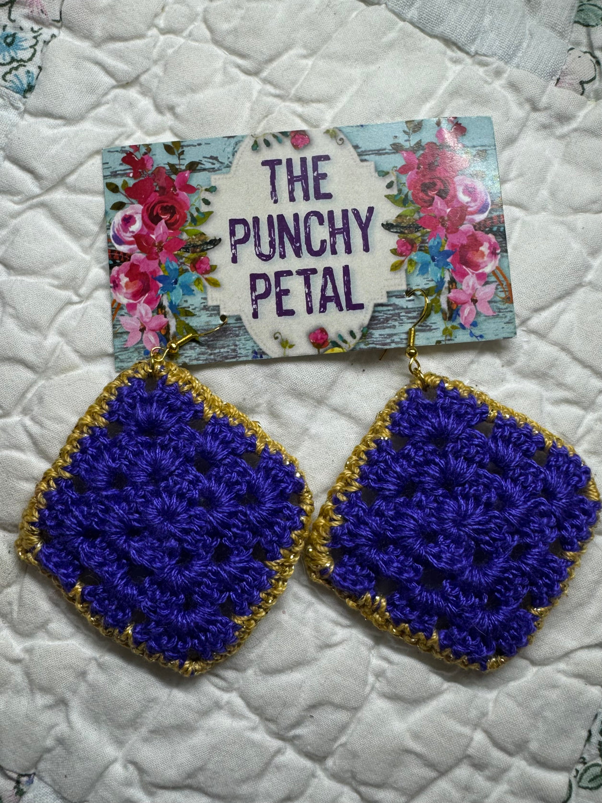 The Violet Earrings