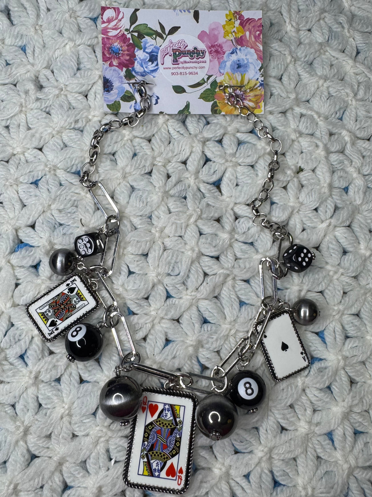 Dealers Choice Charm Necklace