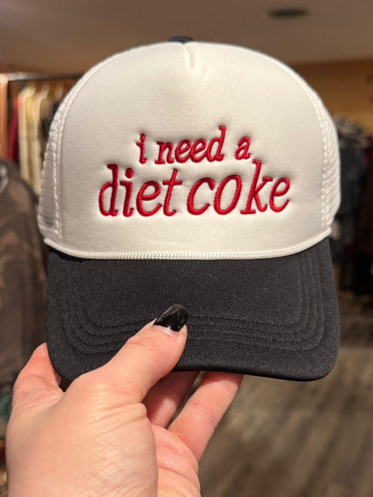 I Need A Diet Coke Cap