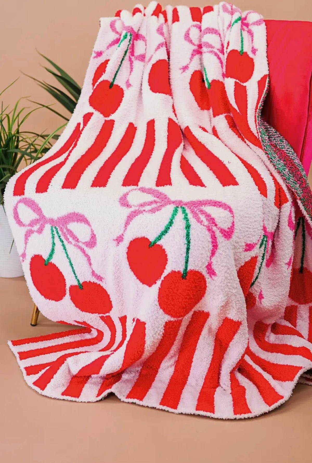 Cherry Obsessed Blanket