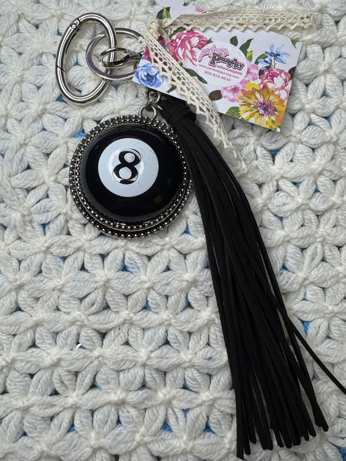 8 Ball Keychain
