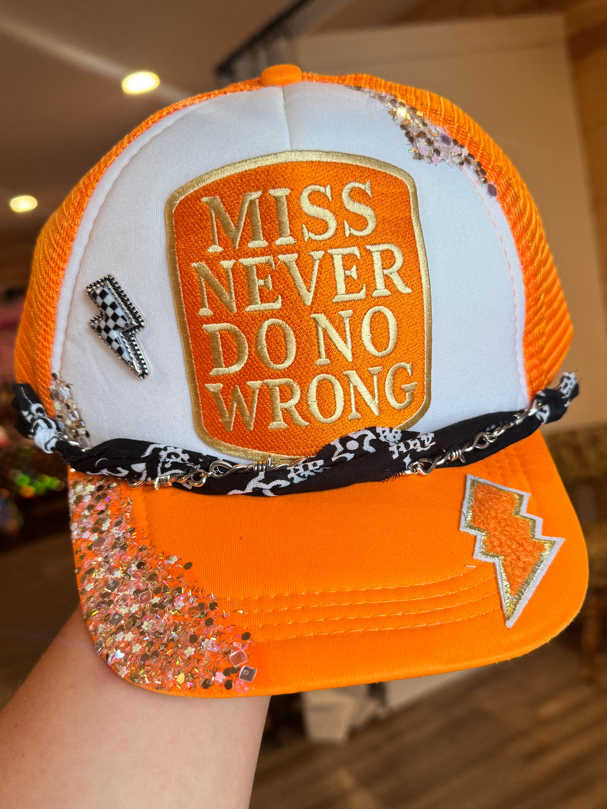 Miss Never Do No Wrong Trucker Cap