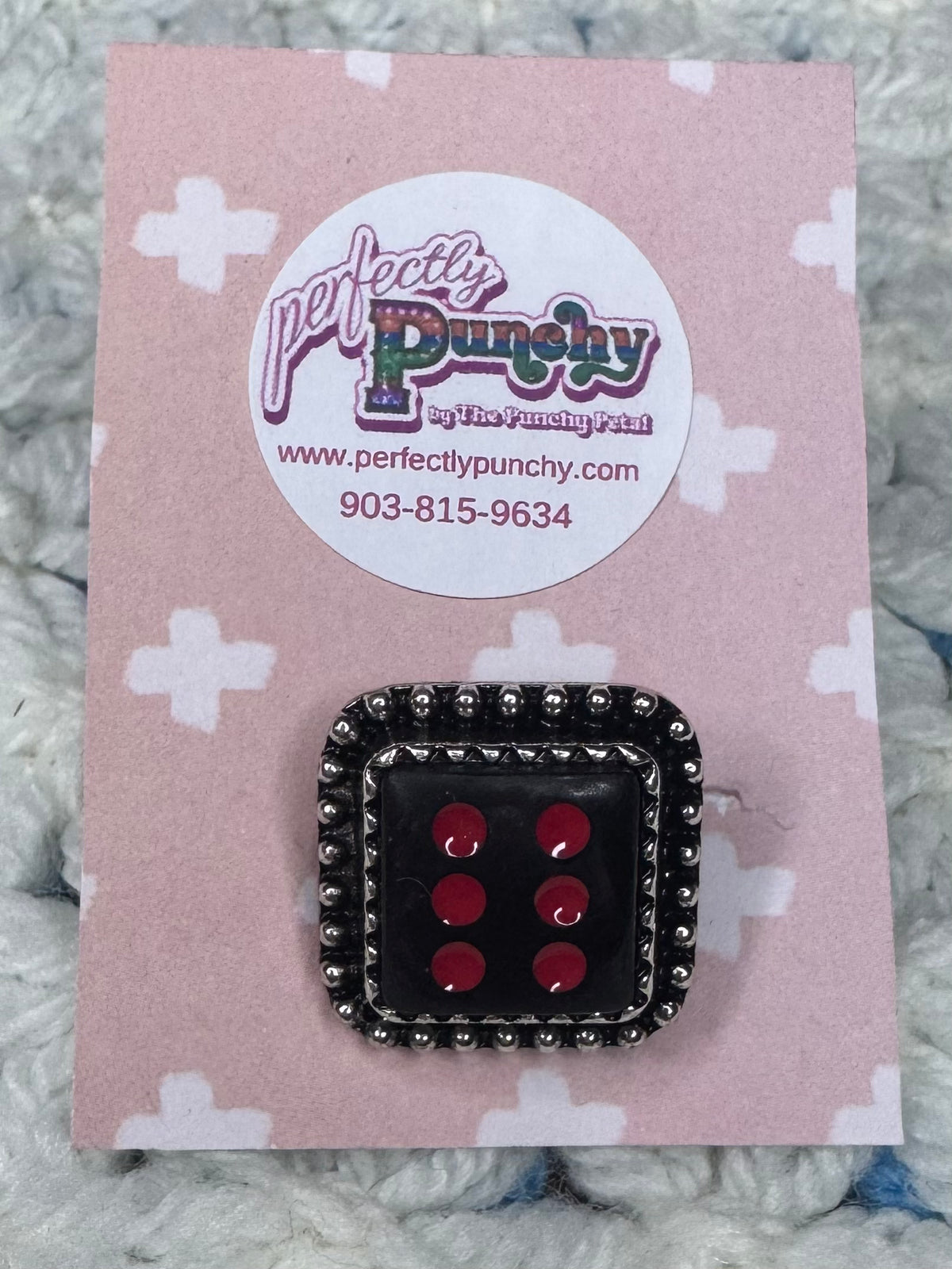 Black Dice Ring