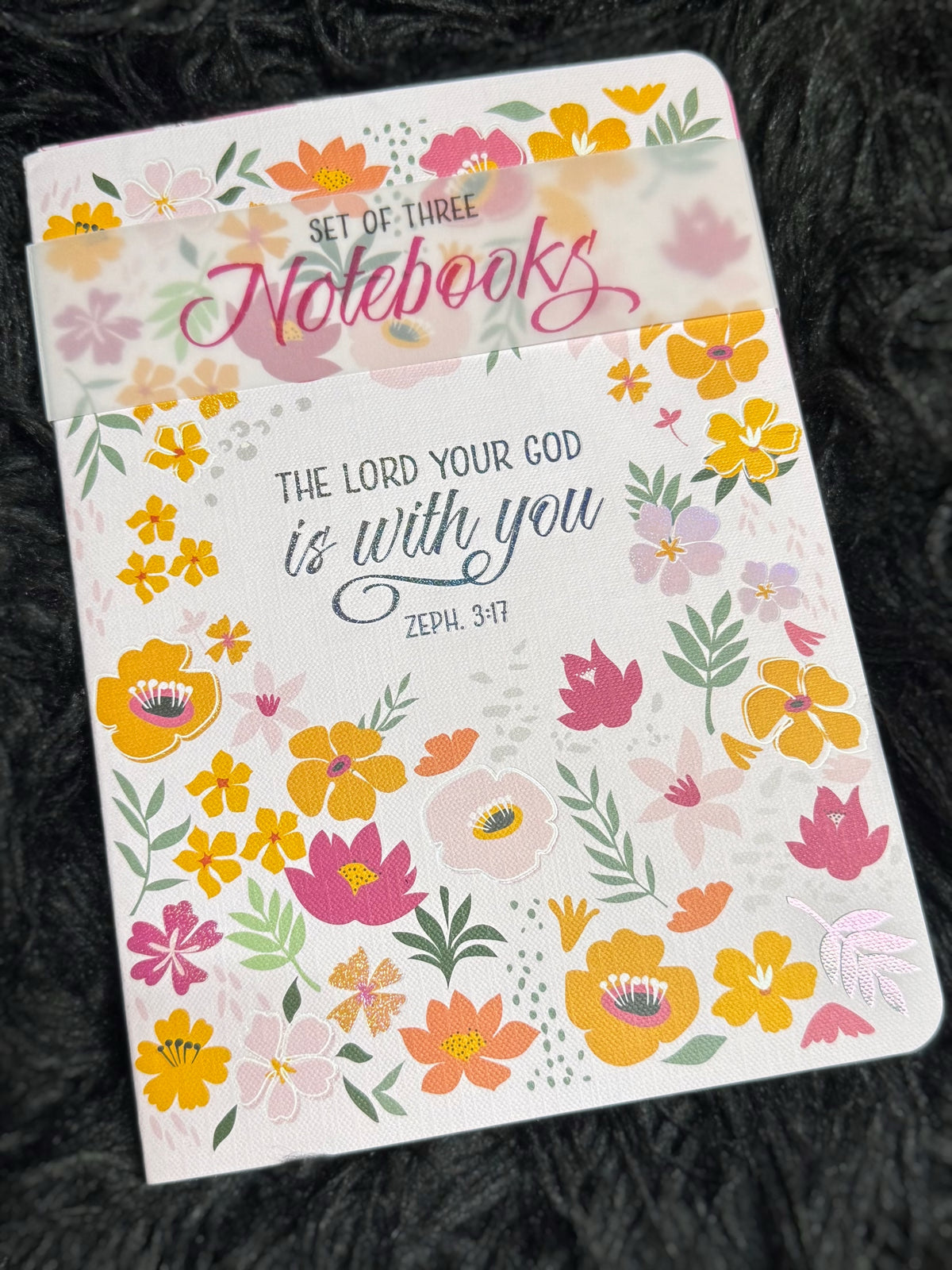 The Lord Your God Is With You Set Of 3 Notebooks