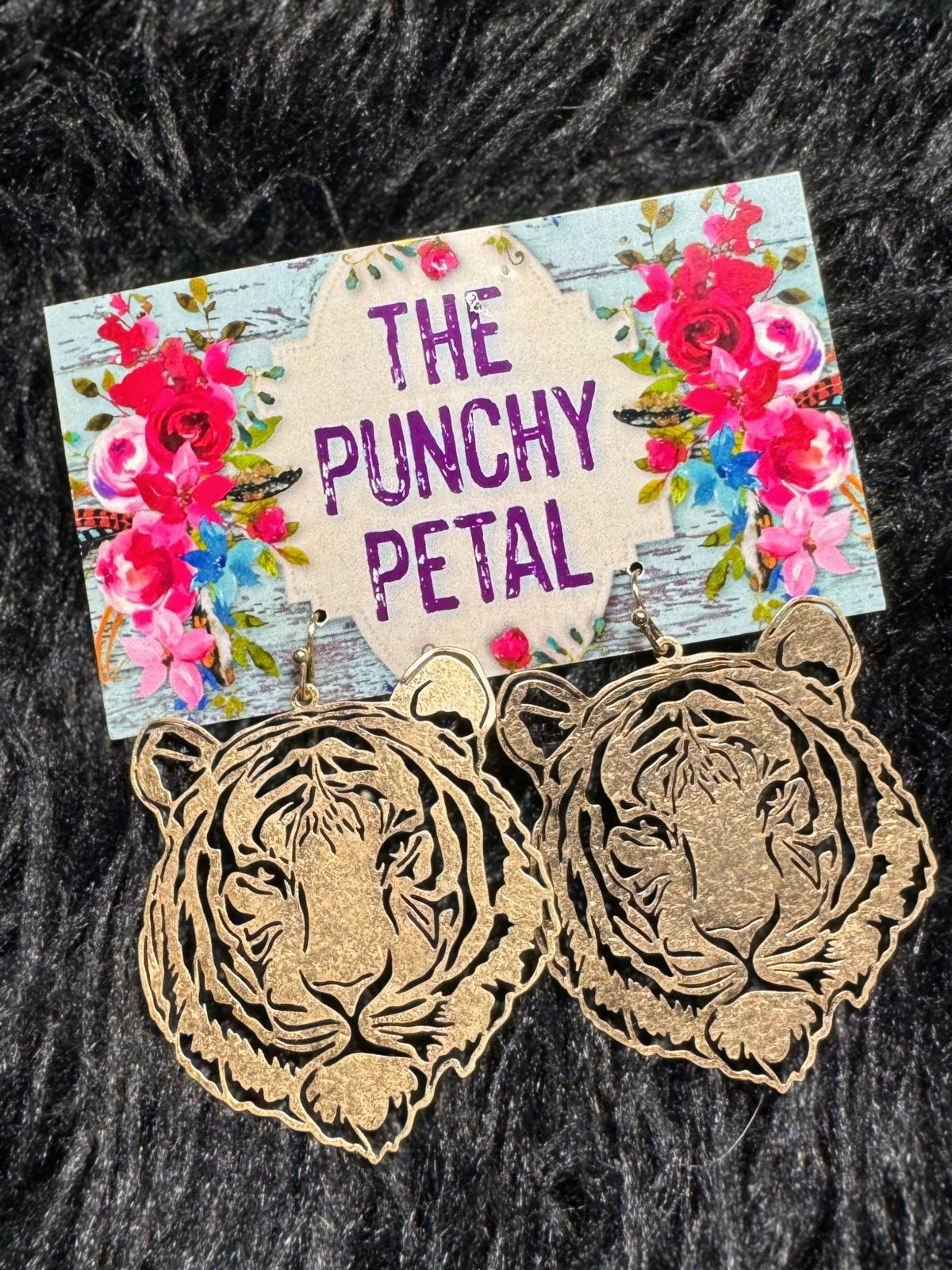 The Tiger Mascot Earrings