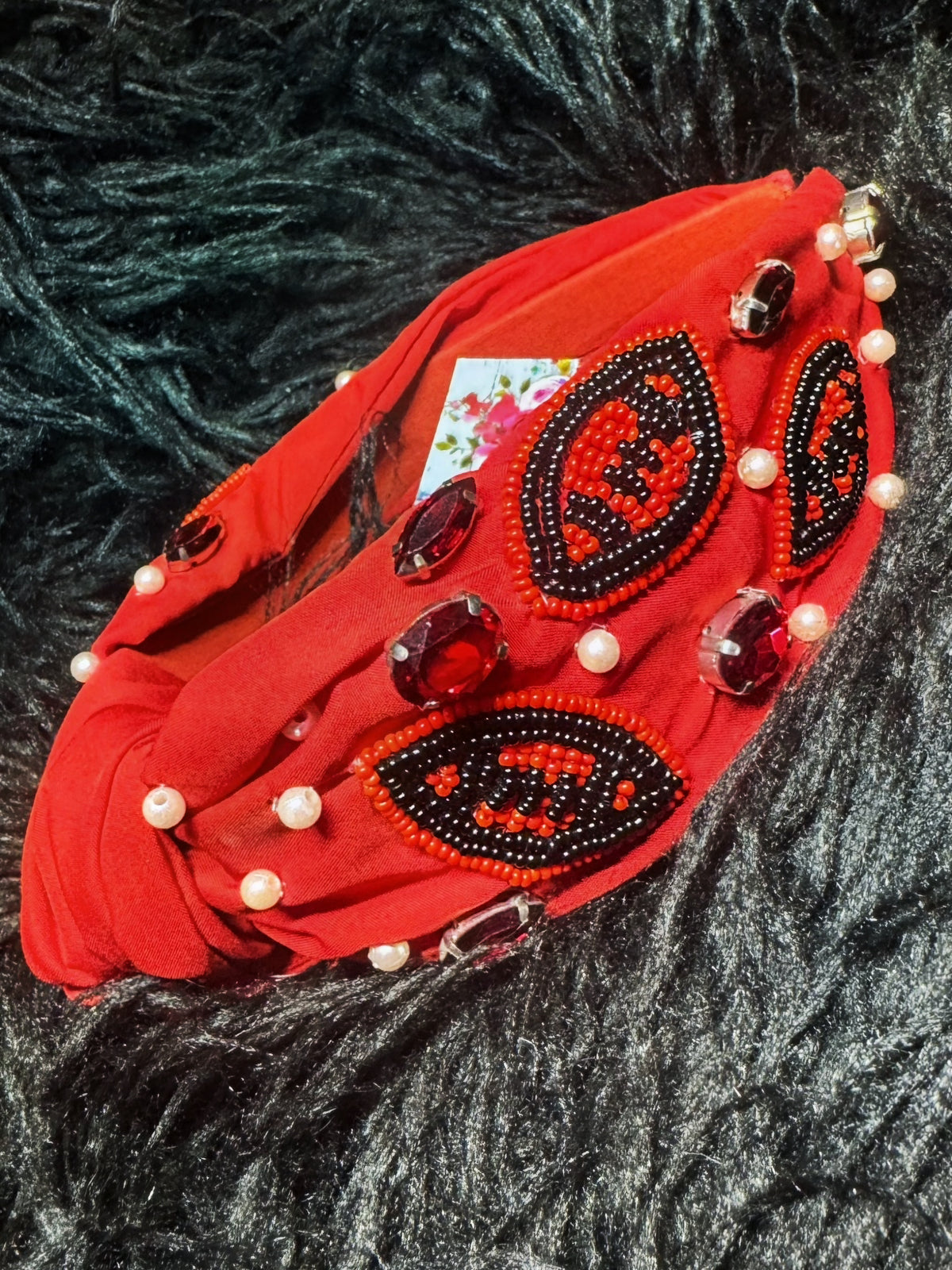 Friday Nights Headband-Red