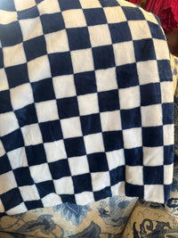 Checkered Past Fleece Blanket