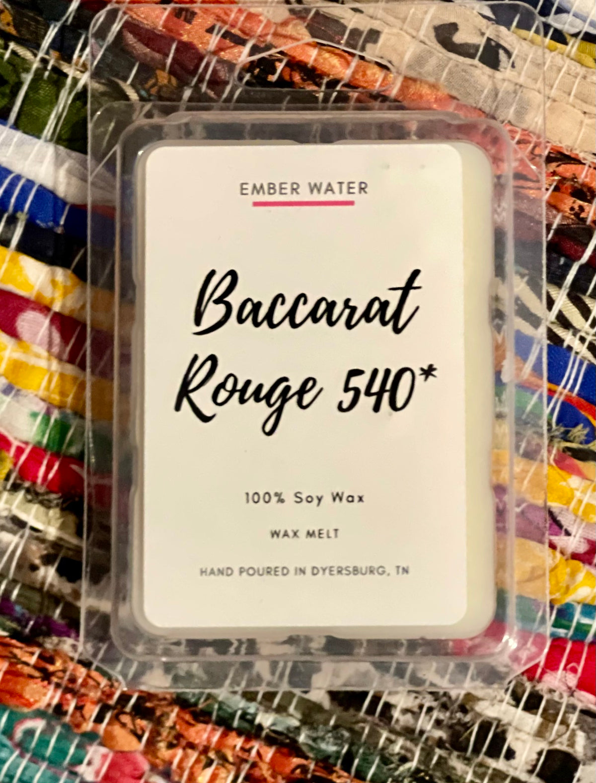 Baccarat Rouge 540  - Soy Wax Melt